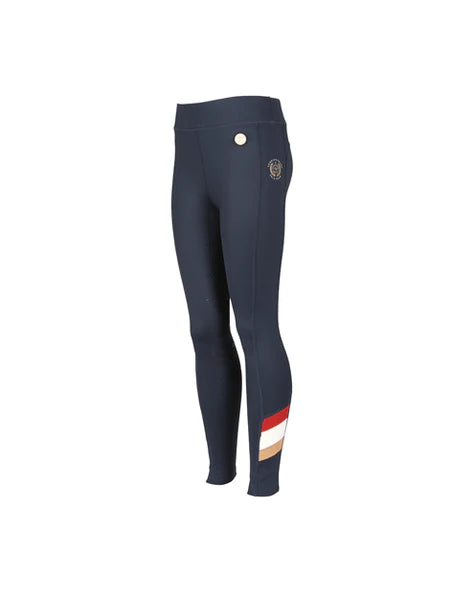 Aubrion Riding Tights Navy  Youth  8650