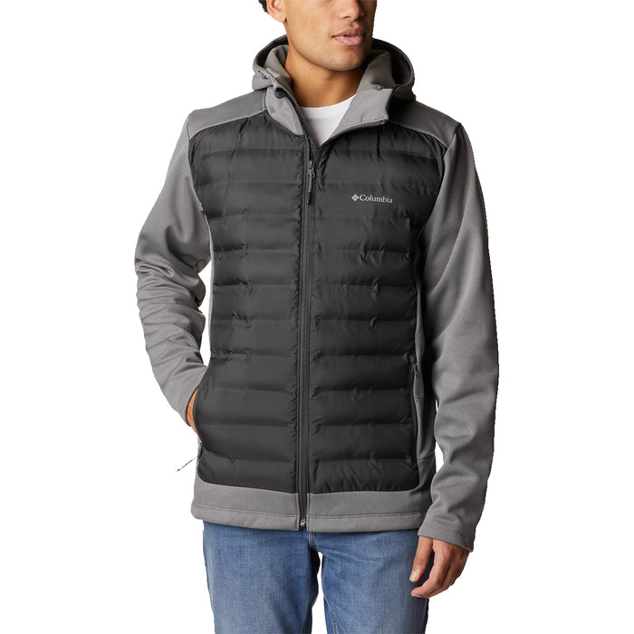 Columbia Out Shield Insulated  Full Zip  Hoodie - City Grey / Shark