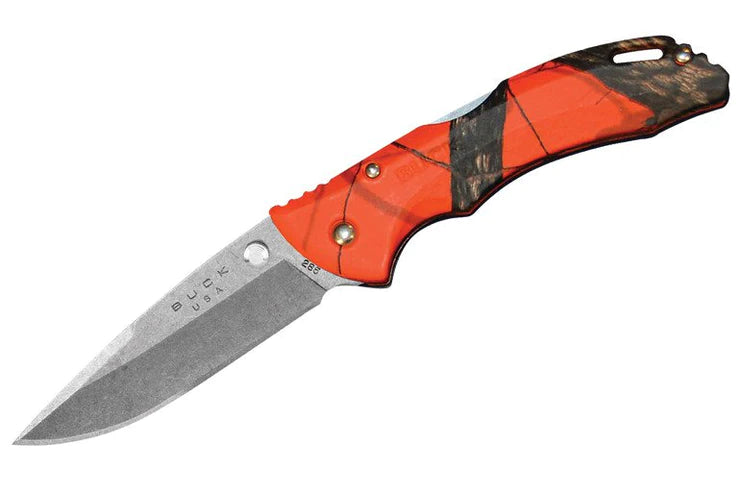 Buck 286 Bantam BHW Knife Mossy Orange 3897