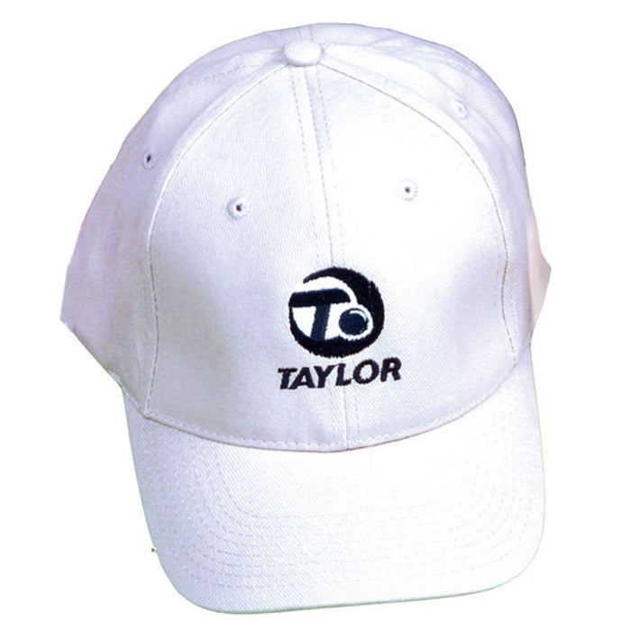 Taylor Baseball Hat White