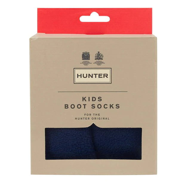 Hunter Kids Boot Socks    Navy
