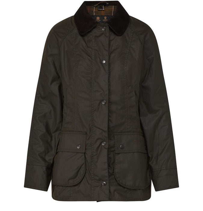 Barbour Women's Beadnell Wax Jacket - Olive