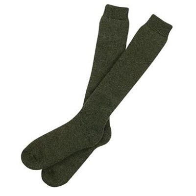 Barbour Mens Wellington Knee Socks - Olive