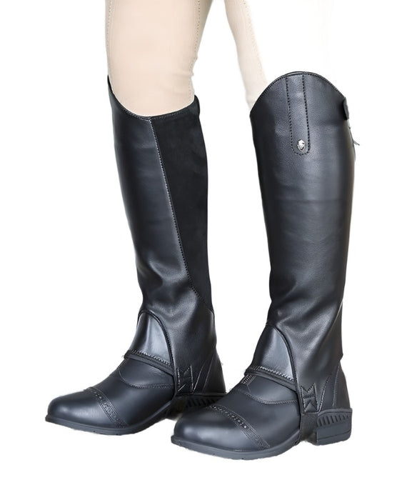 Shires Moretta Synthetic Leather Gaiters  - Adult
