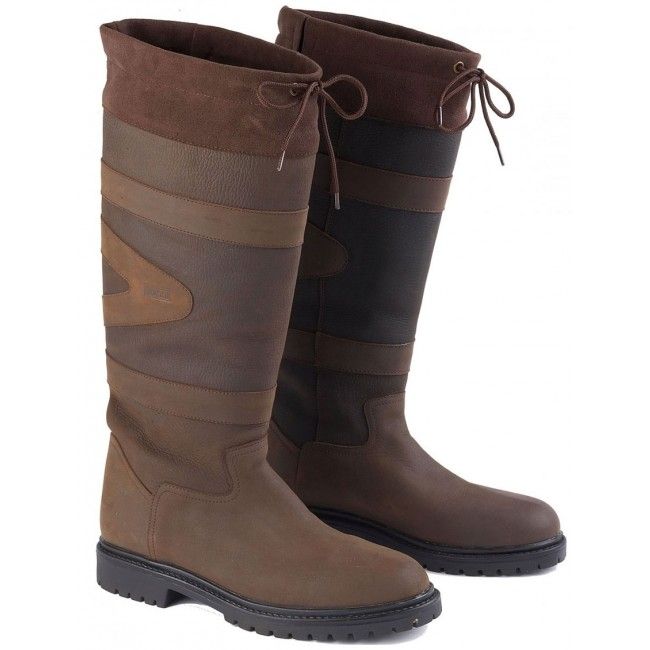 Toggi Quebec Leather Country  Boots - Chocolate