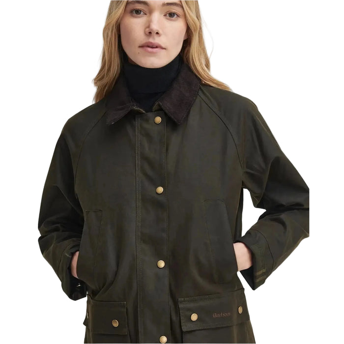 Barbour Acorn Wax Jacket - Olive