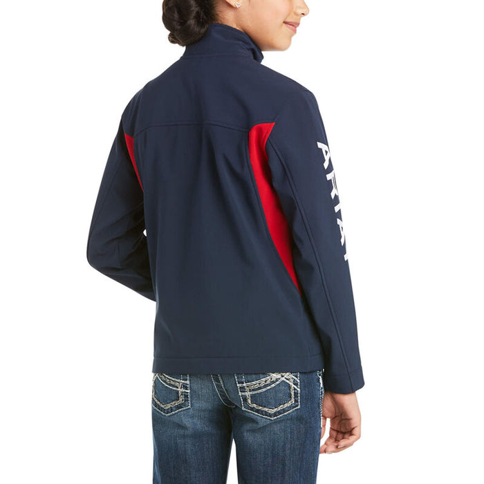 Ariat New Team Softshell Navy Jacket- Kids
