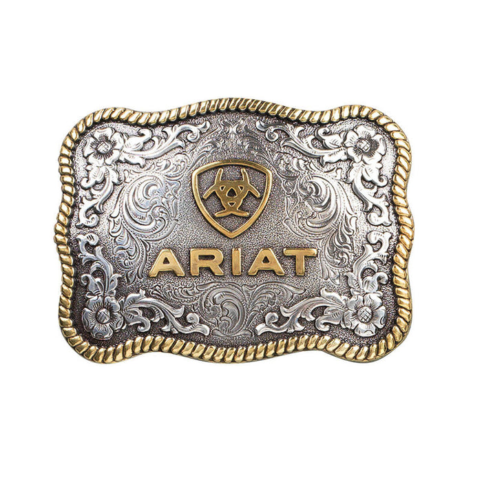 Ariat Edged Silver Buckle