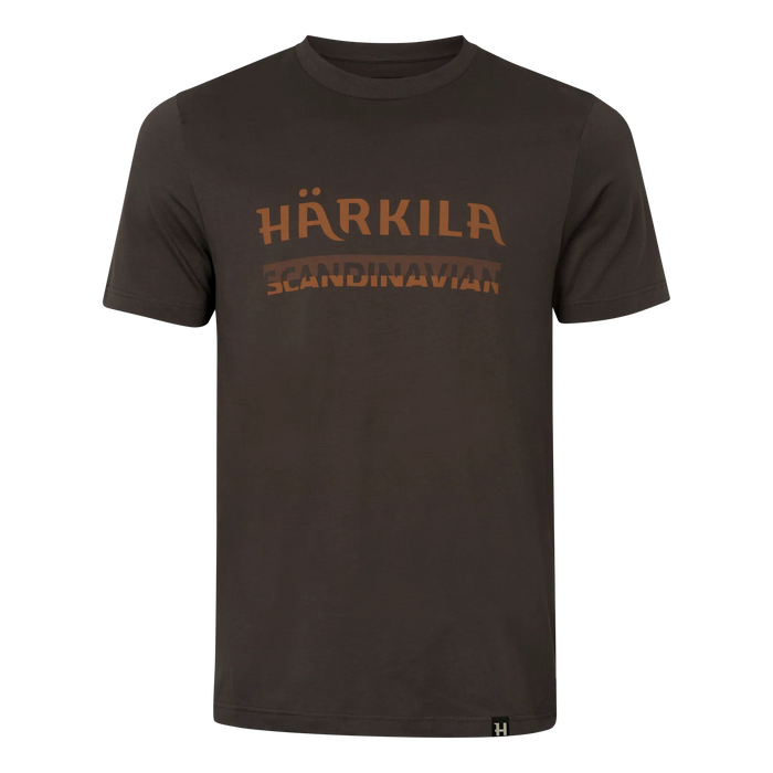 Harkila Scandinavian S/S TShirt - Shadow Brown