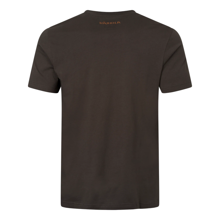 Harkila Scandinavian S/S TShirt - Shadow Brown