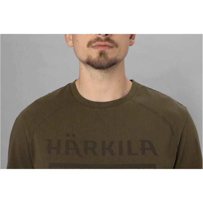 Härkila Logo S/S T-shirt- Willow Green