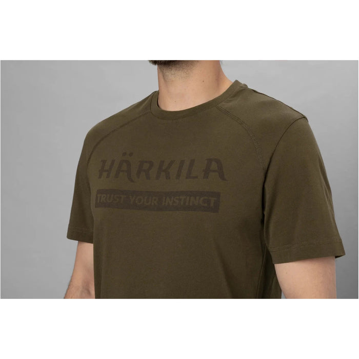 Härkila Logo S/S T-shirt- Willow Green