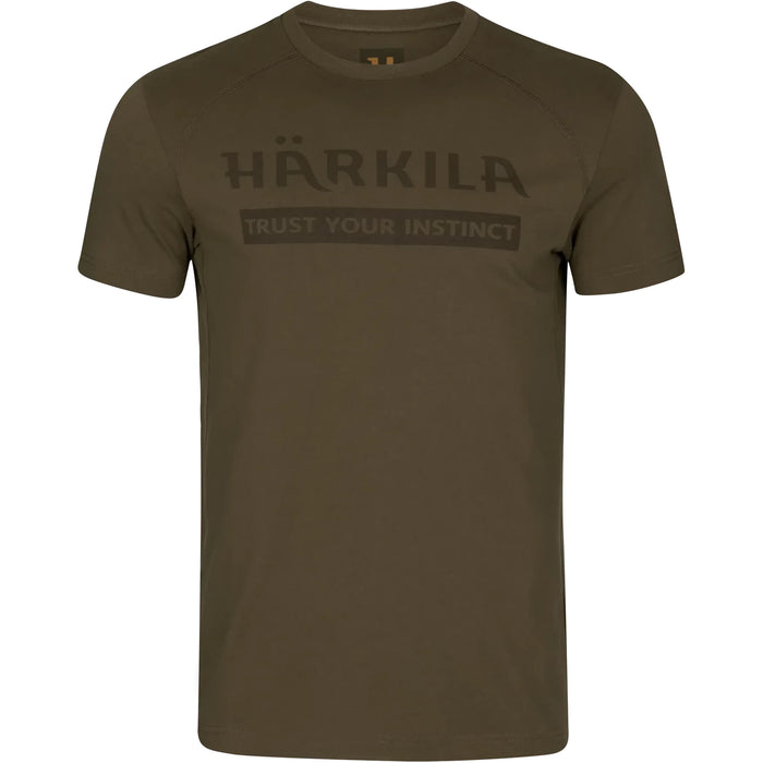 Härkila Logo S/S T-shirt- Willow Green