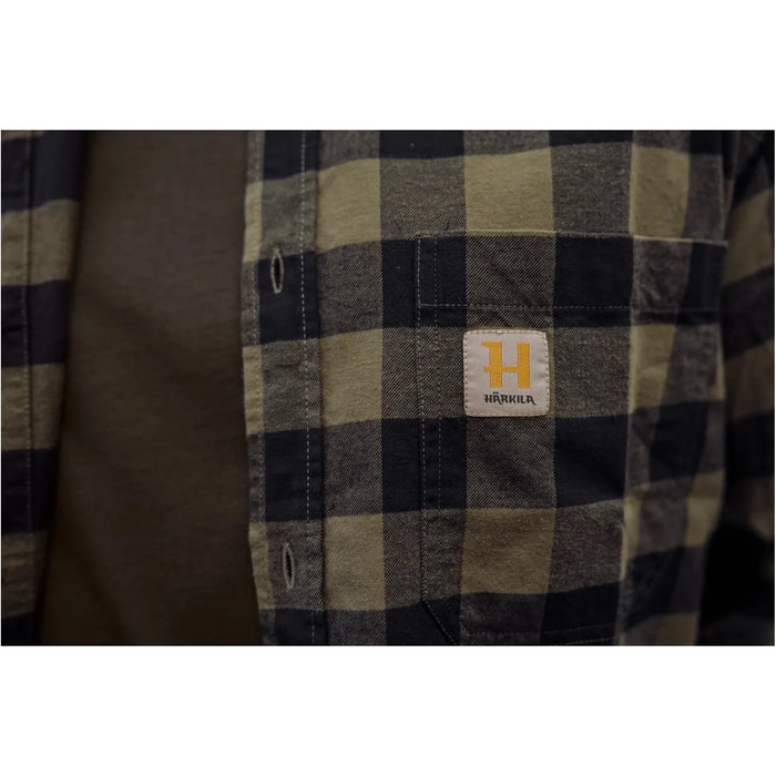 Harkila Scandinavian L/S Shirt  - Tarmac Check