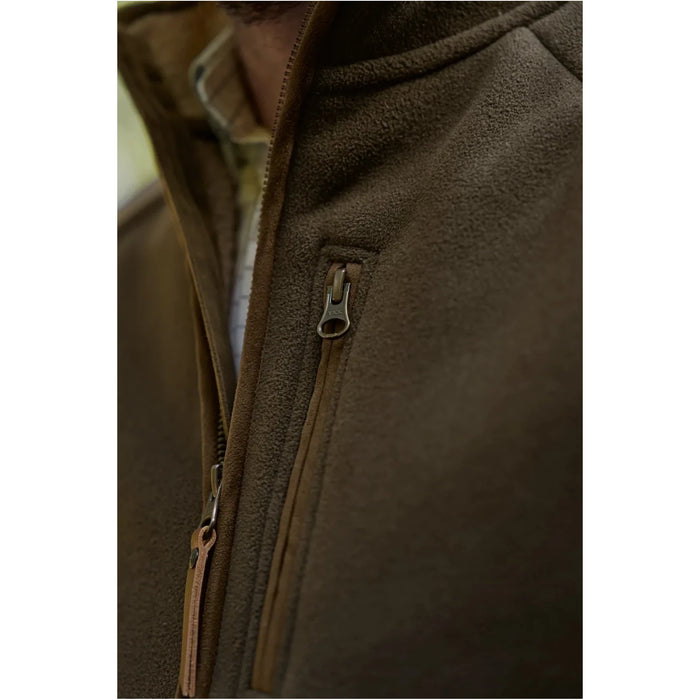 Harkila Sandhem Sherpa Fleece Waistcoat - Willow  Green