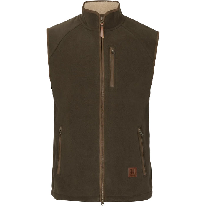 Harkila Sandhem Sherpa Fleece Waistcoat - Willow  Green