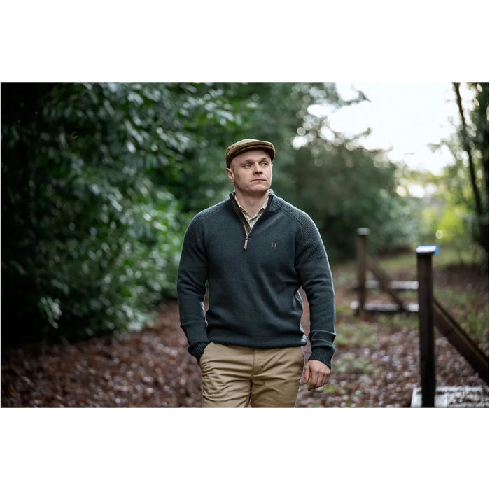 Harkila Vincent Merino 1/2 Zip Pullover -  Navy