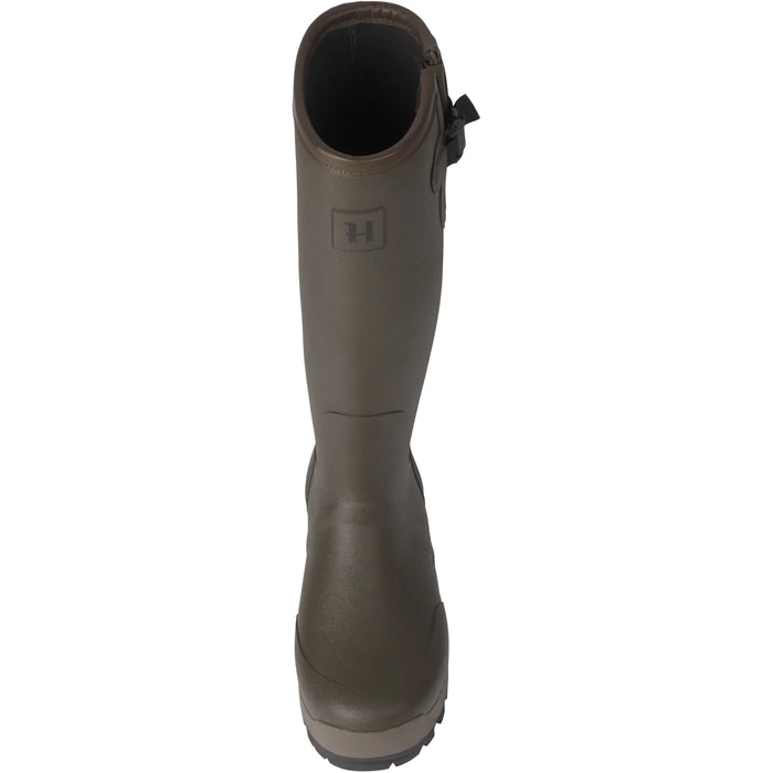 Harkila Forester Gusset Rubber Boot - Dark Willow Green