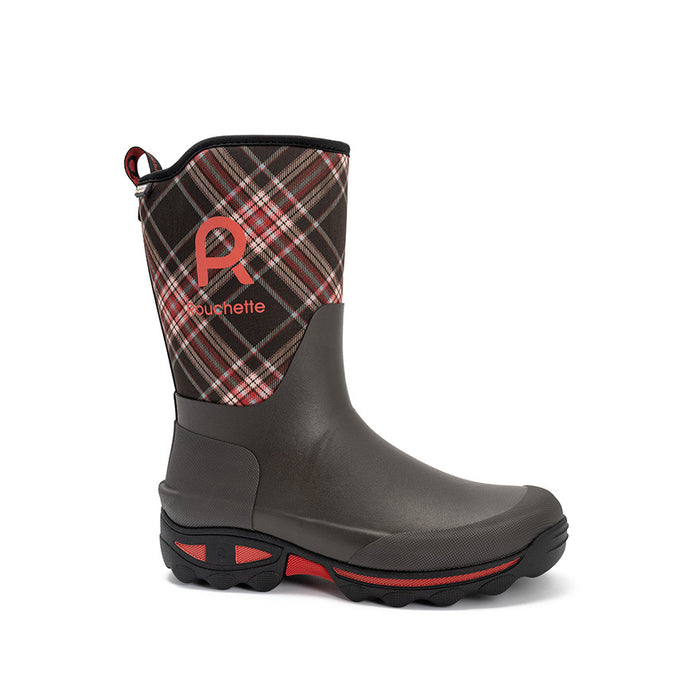 Rouchette CLEAN GARDEN PLAID Half Boot