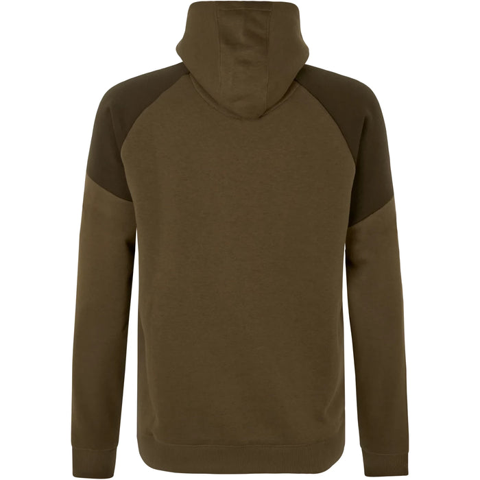 Seeland Cross Hoodie With Zip - Dark Olive