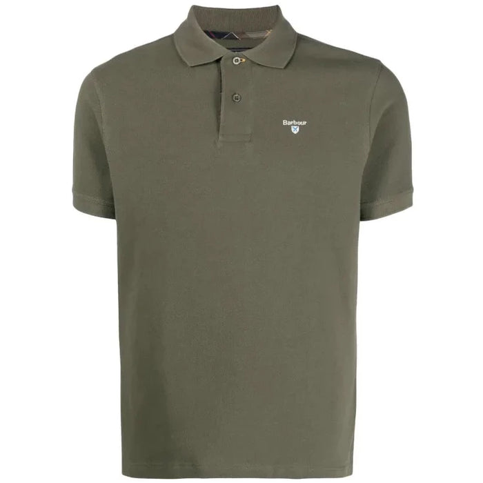 Barbour Original Sports Tailored Polo  - Uniform Green