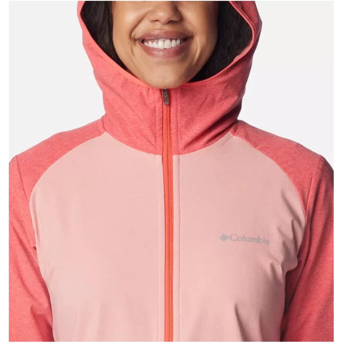 Columbia Canyon Softshell Jacket Salmon