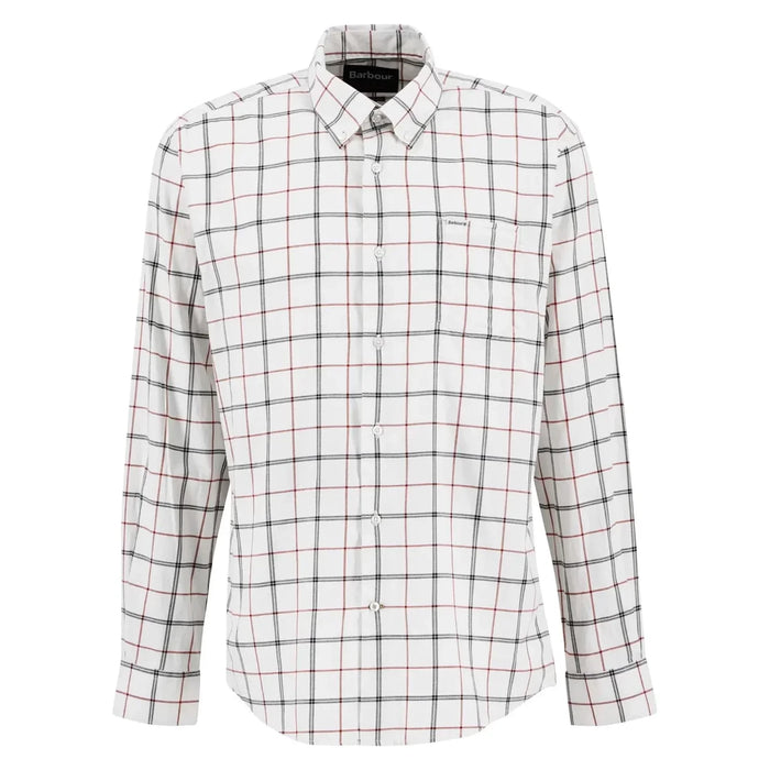 Barbour Deepfell Regular Long-Sleeved Shirt - Fired Brick