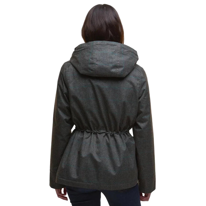 Barbour Dixon Waterproof Jacket - Gardenia Tweed