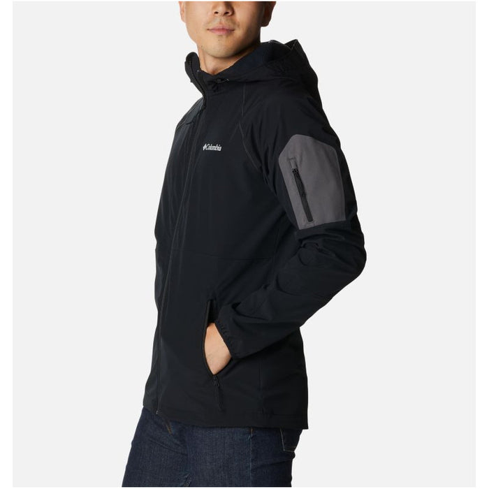 Columbia Tall Heights Hooded Softshell Jacket  Black