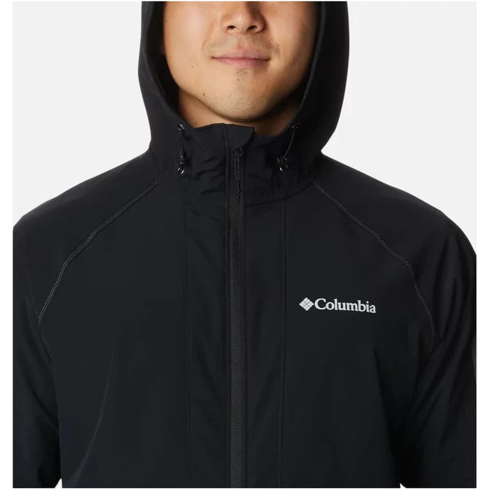 Columbia Tall Heights Hooded Softshell Jacket  Black