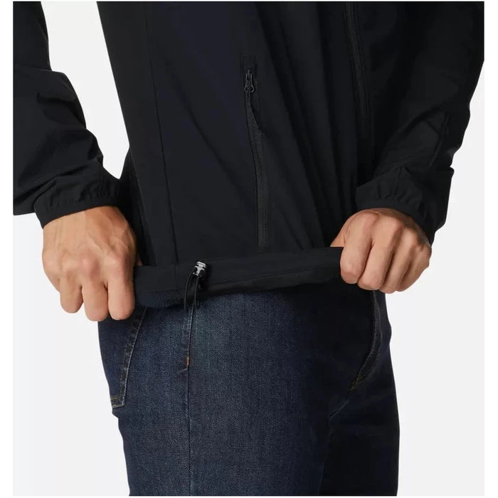 Columbia Tall Heights Hooded Softshell Jacket  Black