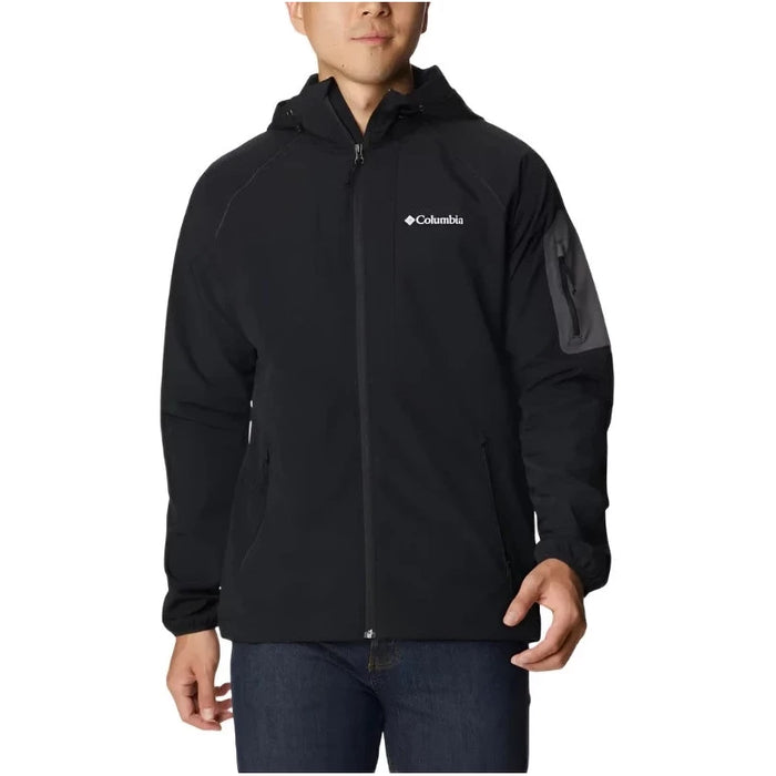 Columbia Tall Heights Hooded Softshell Jacket  Black