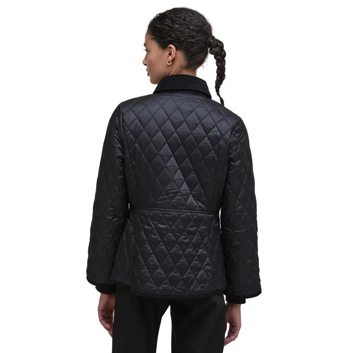 Barbour Beadnell Fitted Quilted Jacket - Black