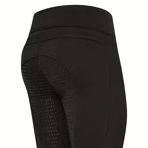 Imperial Riding IRH Tessy Riding Tights Full Grip Black Junior