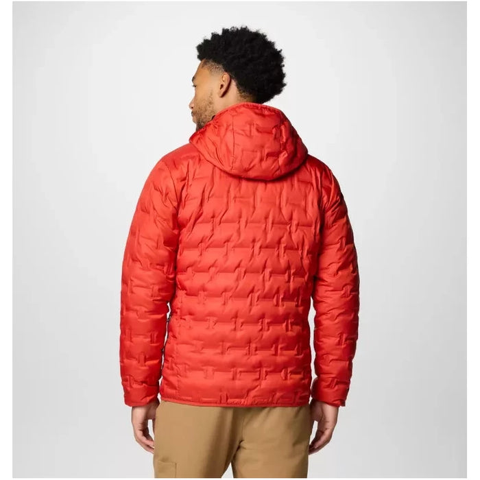 Columbia Men's Delta Ridge Down Hooded Jacket - Sail Red