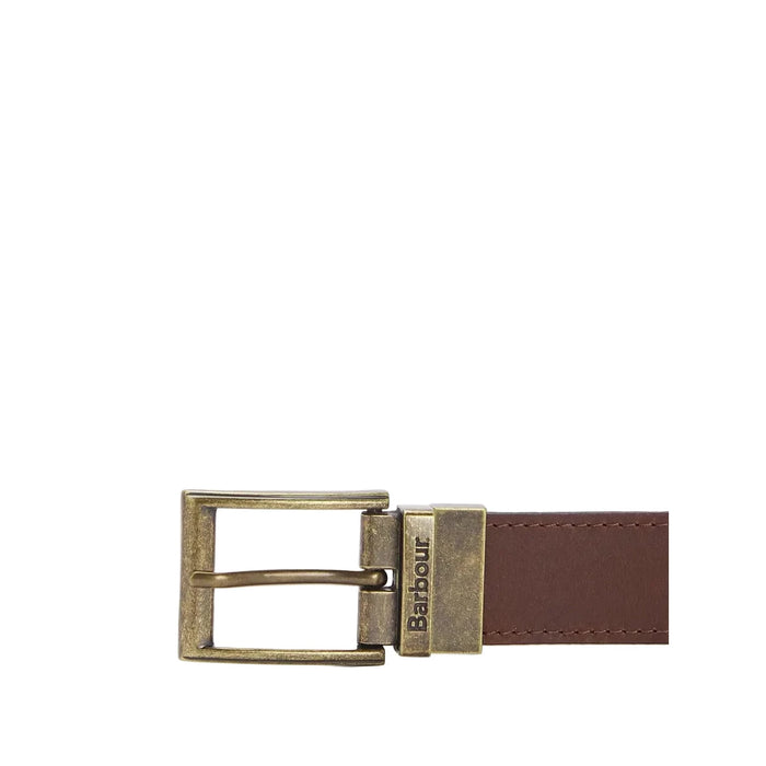 Barbour Tartan Leather Belt Classic