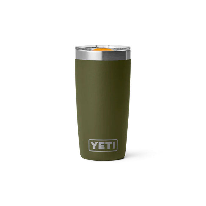 Yeti Rambler 10oz - Olive/King Crab Orange