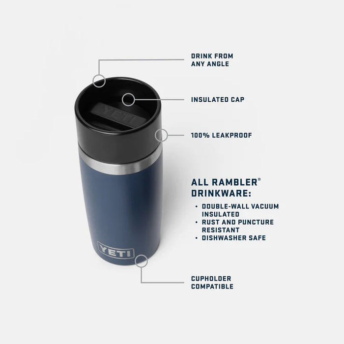 Yeti  Rambler Hot Shot  12oz -  Navy