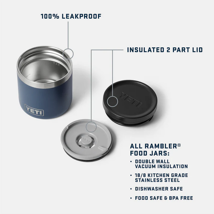 Yeti Food Jar 8oz - Forest Green