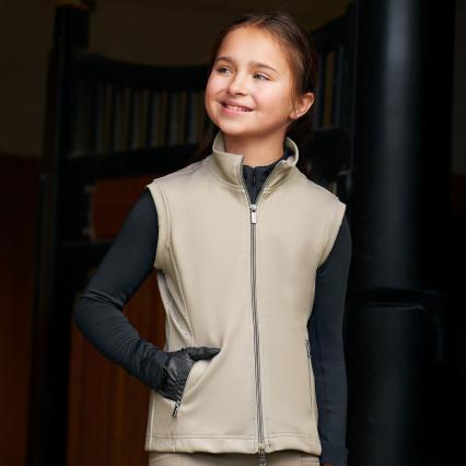 Hv Polo Kids  Bodywarmer IRH Charlie - Light Olive