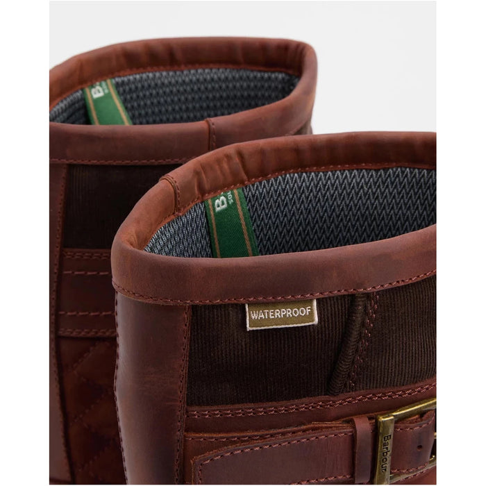 Barbour Beaconsfield Knee-High Boots - Mahogony/Choc Nubuck