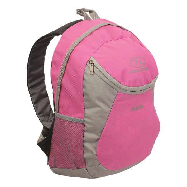 Highland Tech Backpack Pink/Grey