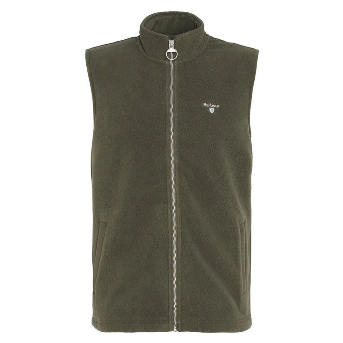 Barbour Essentials Fleece Gilet - Mid Olive