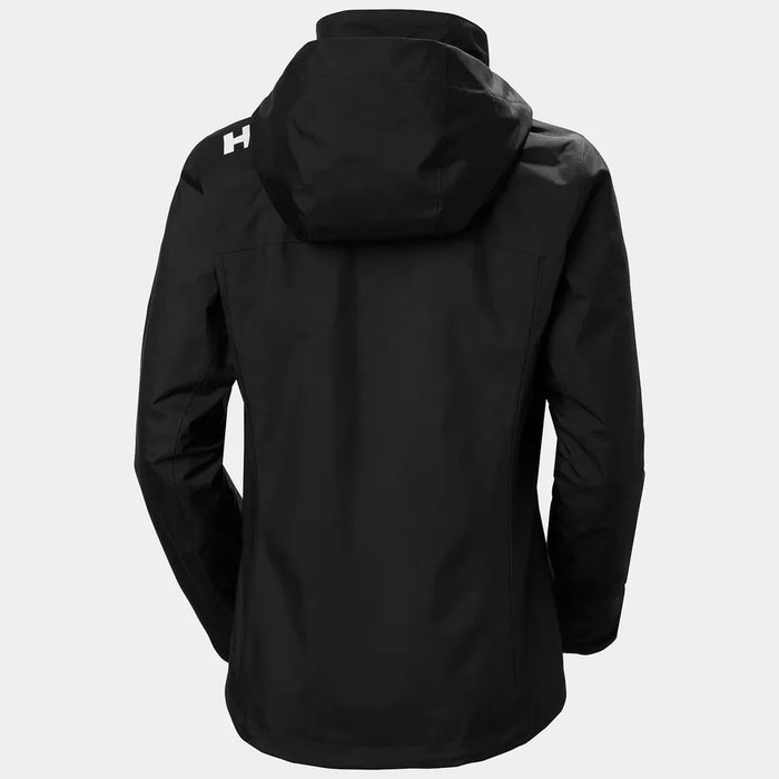 Helly Hansen Women's Crew Hooded Midlayer Jacket - Black