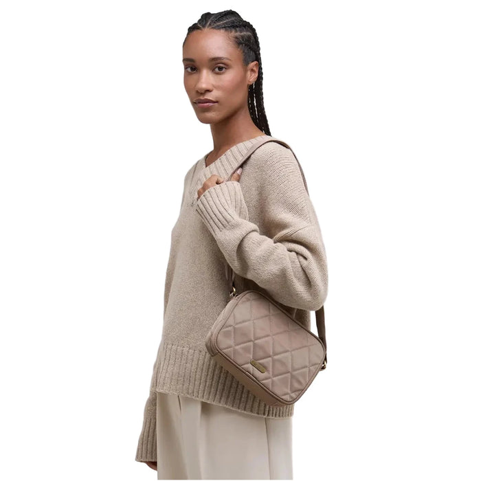 Barbour Quilted Crossbody Bag - New Sand