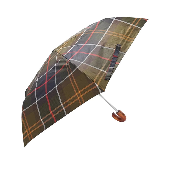 Barbour Tartan Mini Umbrella
