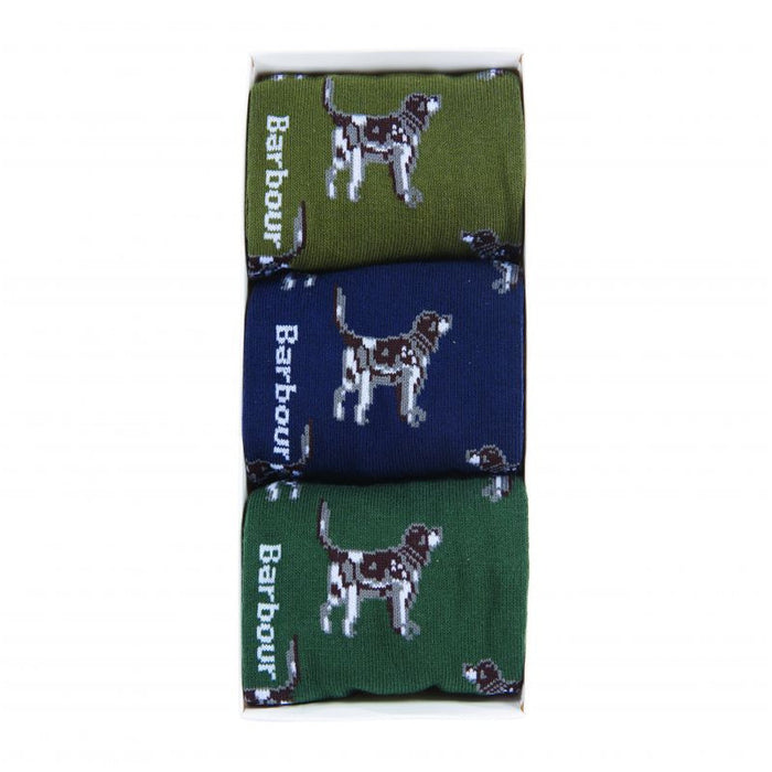 Barbour Pointer Socks Gift Box - Mixed