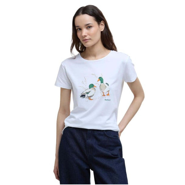 Barbour Penfor Tshirt - White