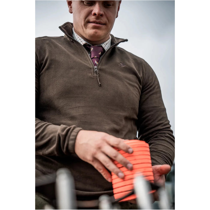 Seeland Benjamin Half Zip Pine Green