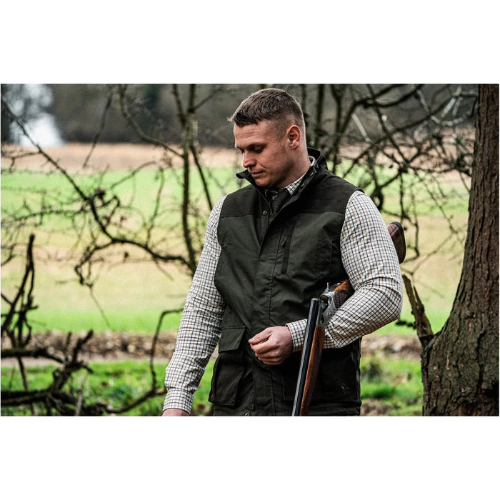 Seeland Oxford Shirt - Grape Leaf/Terracotta Check